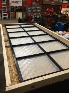 Steel and Glass Doors - Ready for Installation at client