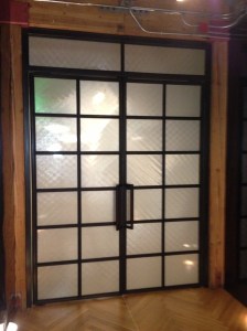 Steel and Glass French Doors - San Francisco